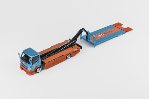 Micro Turbo Custom Flatbed Tow Truck - Gulf - Big J's Garage