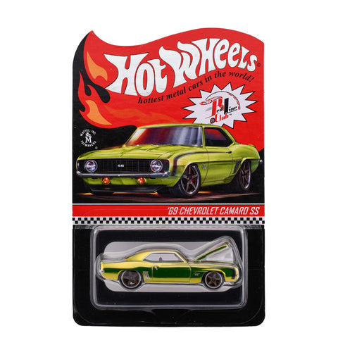 Hot Wheels Red Line Club RLC Exclusive '69 Chevrolet Camaro SS #05924/30000Big J's Garage