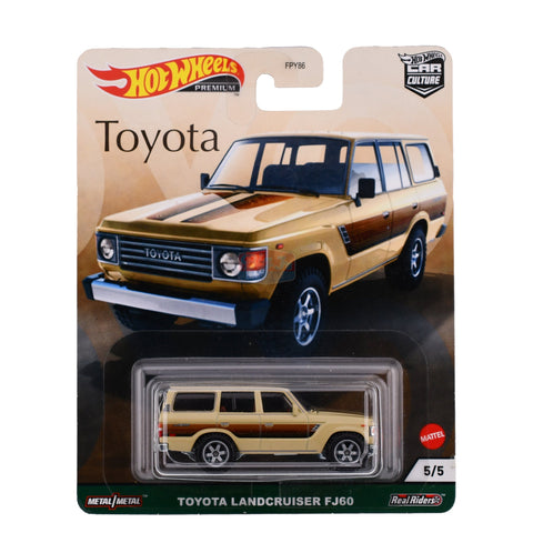 (CRACKED) Hot Wheels TOYOTA LAND CRUISER FJ60 Big J's Garage