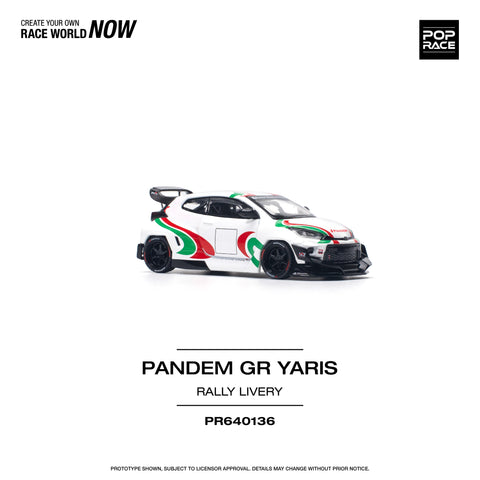 Toyota Pandem GR Yaris Rally Livery Pop Race - Big J's Garage