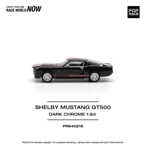 SHELBY MUSTANG GT500 DARK CHROME Pop Race - Big J's Garage