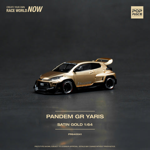 Toyota GR Yaris Pandem Satin Gold Pop Race - Big J's Garage