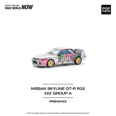 Nissan Skyline GT-R R32 #22 Axia Group A Pop Race - Big J's Garage