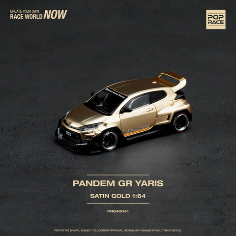 Toyota GR Yaris Pandem Satin Gold Pop Race - Big J's Garage