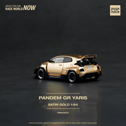 Toyota GR Yaris Pandem Satin Gold Pop Race - Big J's Garage