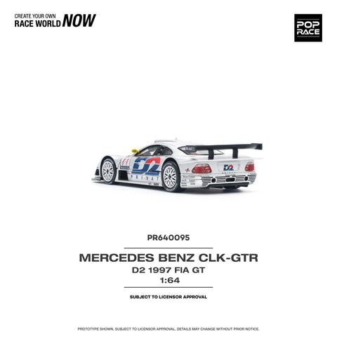 Mercedes-Benz CLK AMG GTR 1997 FIA GT D2 Privat Pop Race - Big J's Garage