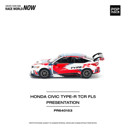 Honda Civic Type-R FL5 TCR Presentation Pop Race