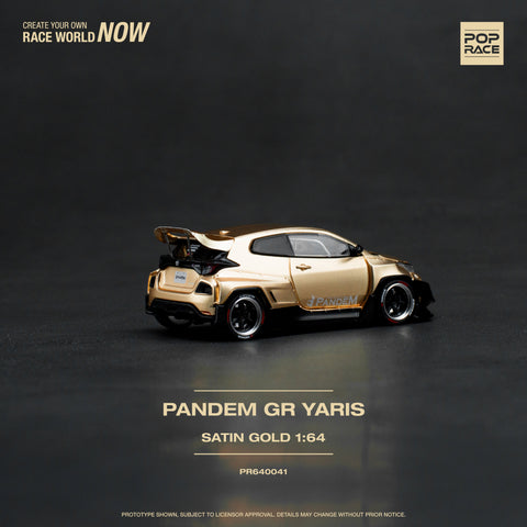 Toyota GR Yaris Pandem Satin Gold Pop Race - Big J's Garage