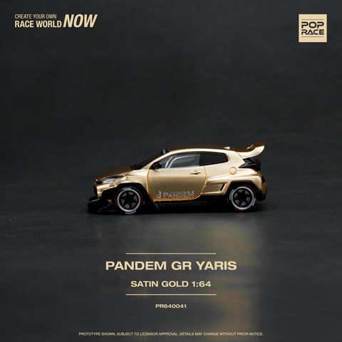 Toyota GR Yaris Pandem Satin Gold Pop Race - Big J's Garage