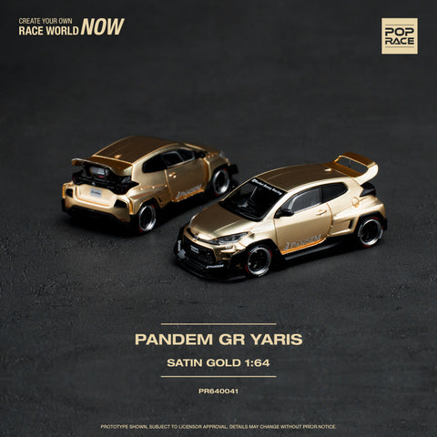 Toyota GR Yaris Pandem Satin Gold Pop Race - Big J's Garage