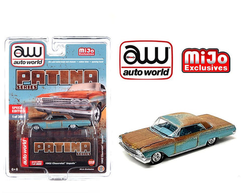 1962 Chevrolet Impala Patina Series Auto World Mijo Exclusive - Big J's Garage