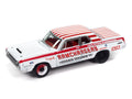 1964 Dodge 330 Ramchargers White Johnny Lightning - Big J's Garage