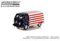 1964 Volkswagen Type 2 Panel Van - American Flag Club Vee-Dub Series 15 Greenlight Collectibles - Big J's Garage