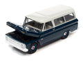 1966 Chevy Suburban Dark Blue/White Auto World - Big J's Garage