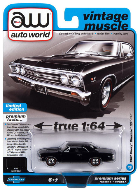 1967 Chevrolet Chevelle SS (Tuxedo Black) Auto World - Big J's Garage