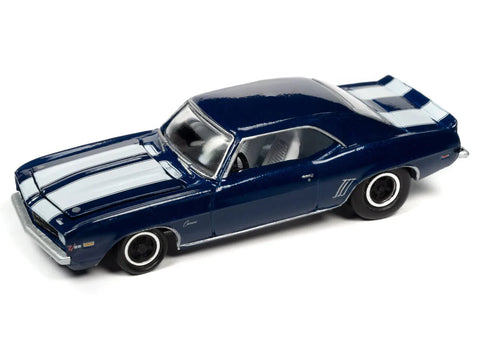 1969 Chevrolet Camaro Royal Blue Metallic Racing Champions - Big J's Garage