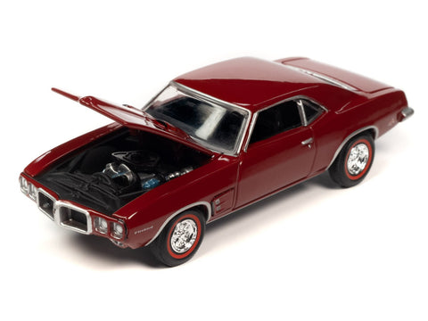 1969 Pontiac Firebird Matador Red Auto World - Big J's Garage