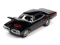 1970 Dodge Super Bee Gloss Black Johnny Lightning - Big J's Garage