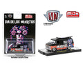 1971 Chevrolet Van With Surf Board Dia De Los Muertos Mijo Exclusive M2 Machines - Big J's Garage