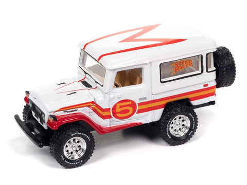 1980 Toyota Land Cruiser Speed Racer Livery Johnny Lightning Mijo Exclusives - Big J's Garage