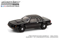 1982 Ford Mustang SSP - Black Bandit Police Black Bandit Series 24 Greenlight Collectibles - Big J's Garage