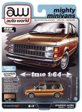 1984 Dodge Caravan Beige Crystal Poly w/Side Woodgrain Auto World - Big J's Garage