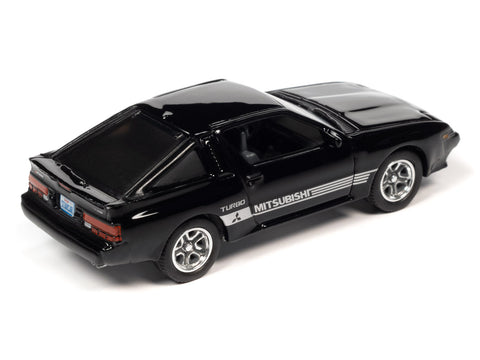 1986 Mitsubishi Starion Black Auto World Store Exclusive - Big J's Garage