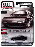 1986 Mitsubishi Starion Black Auto World Store Exclusive - Big J's Garage