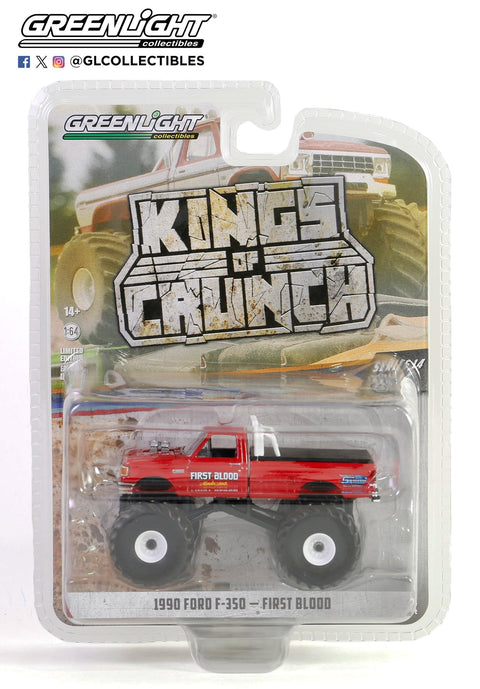 1990 Ford F-350 - First Blood - Kings of Crunch Series 14 Greenlight Collectibles - Big J's Garage