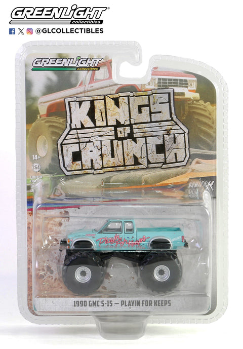 1990 GMC S-15 - Playin for Keeps - Kings of Crunch Series 14 Greenlight Collectibles - Big J's Garage