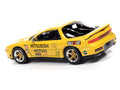 1991 Mitsubishi 3000 GT VR-4 Yellow Auto World Store Exclusive - Big J's Garage