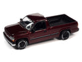 2002 Chevy Silverado Dark Red Metallic Johnny Lightning - Big J's Garage