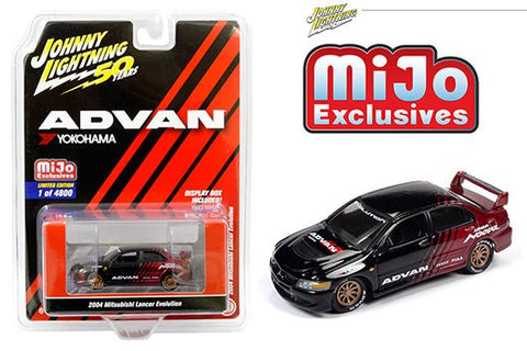 2004 Mitsubishi Lancer Evolution Advan Yokohama Johnny Lightning Mijo Exclusive - Big J's Garage