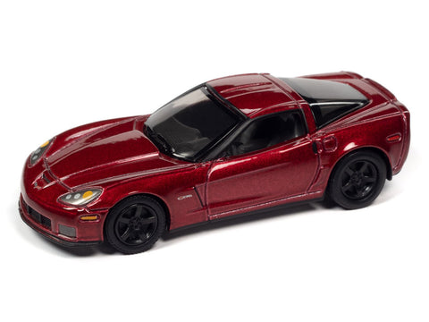 2012 Chevrolet Corvette Z06 Crystal Red Metallic Johnny Lightning - Big J's Garage