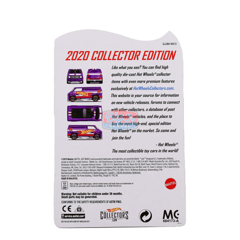 2020 Hot Wheels RLC Collector Edition Custom '77 Dodge Van Purple Kroger Special - Big J's Garage