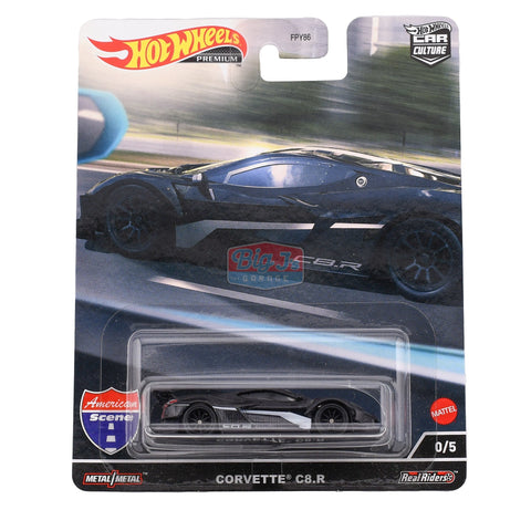 2022 Hot Wheels Car culture American Scene Corvette C8 (Chase) - Big J's Garage