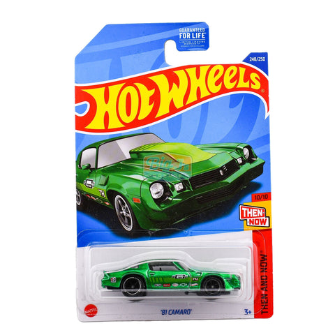 2022 Hot Wheels Super Treasure Hunt ‘81 Camaro Green - Big J's Garage