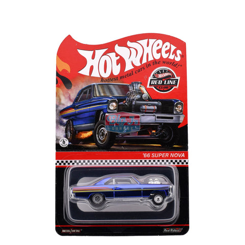 2023 RLC Hot Wheels Red Line Club Exclusive 1966 Chevy Super Nova Gasser - Big J's Garage