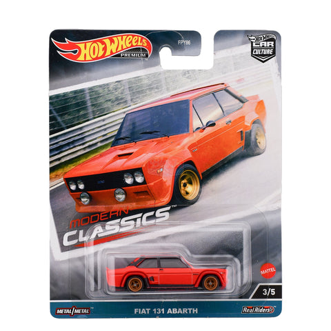 2023 Hot Wheels Car Culture Modern Classics FIAT 131 ABARTH Big J's Garage