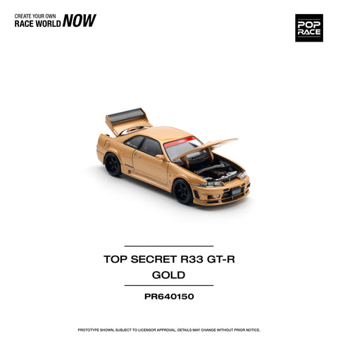 Nissan Skyline GT-R Top Secret Gold Pop Race - Big J's Garage