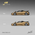 Pagani Imola Gold Full Carbon CM Model - Big J's Garage