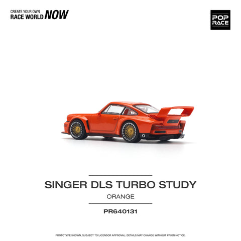 Porsche Singer DLS Turbo (Track) Orange Pop Race - Big J's Garage