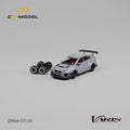 Subaru STI Varis Widebody 1.0 Gray Limited Edition 1:64 CM Model - Big J's Garage