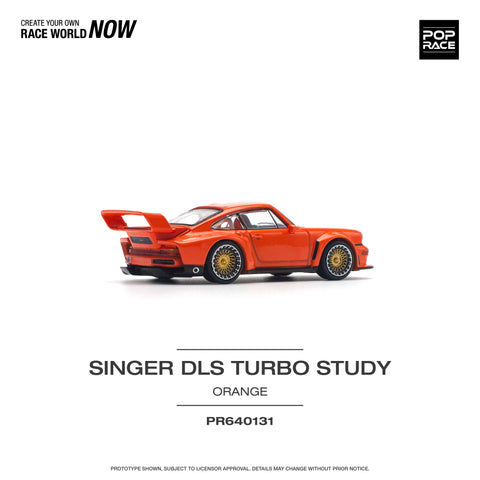 Porsche Singer DLS Turbo (Track) Orange Pop Race - Big J's Garage