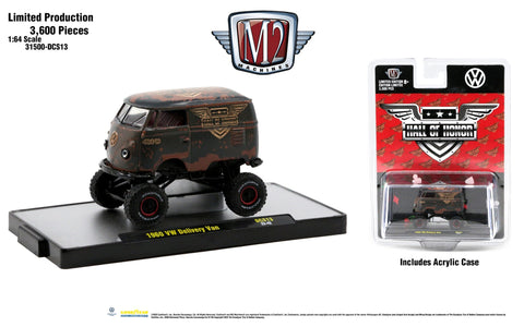 4x4 VW Kombi Finale Car 2023 Las Vegas Diecast Super Convention Exclusive M2 Machines - Big J's Garage