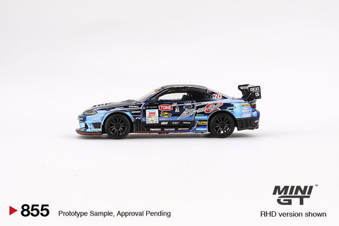 Nissan Silvia (S15) D-MAX #70 D-MAX Racing 2023 D1 Grand Prix Limited Edition Japan Exclusive Mini GT - Big J's Garage