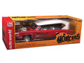 Monkeemobile Red body w/Flat White Roof  w/Monkees Graphics Auto World