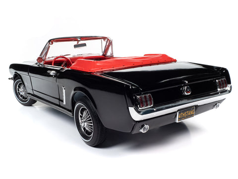 1964.5 Ford Mustang Convertible Raven Black Auto World