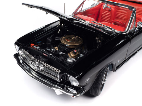 1964.5 Ford Mustang Convertible Raven Black Auto World