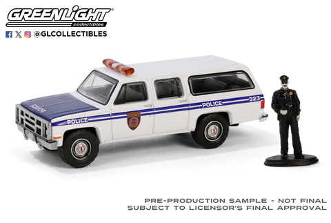  1985 GMC Suburban 2500 – New York City Transit Police Department with Police Officer -  Big J's Garage